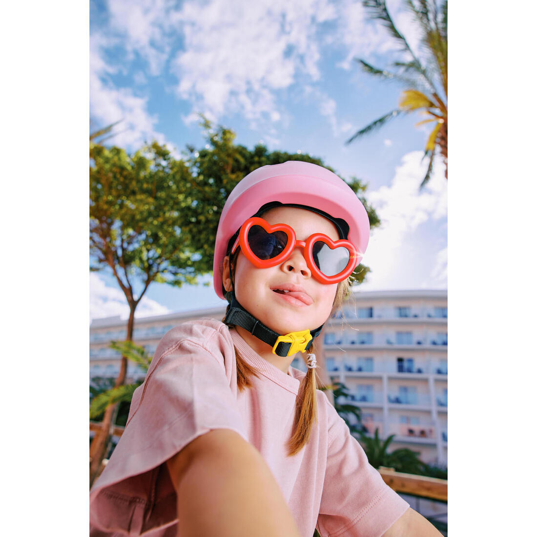 Casque velo enfant 47-55 cm, play 500