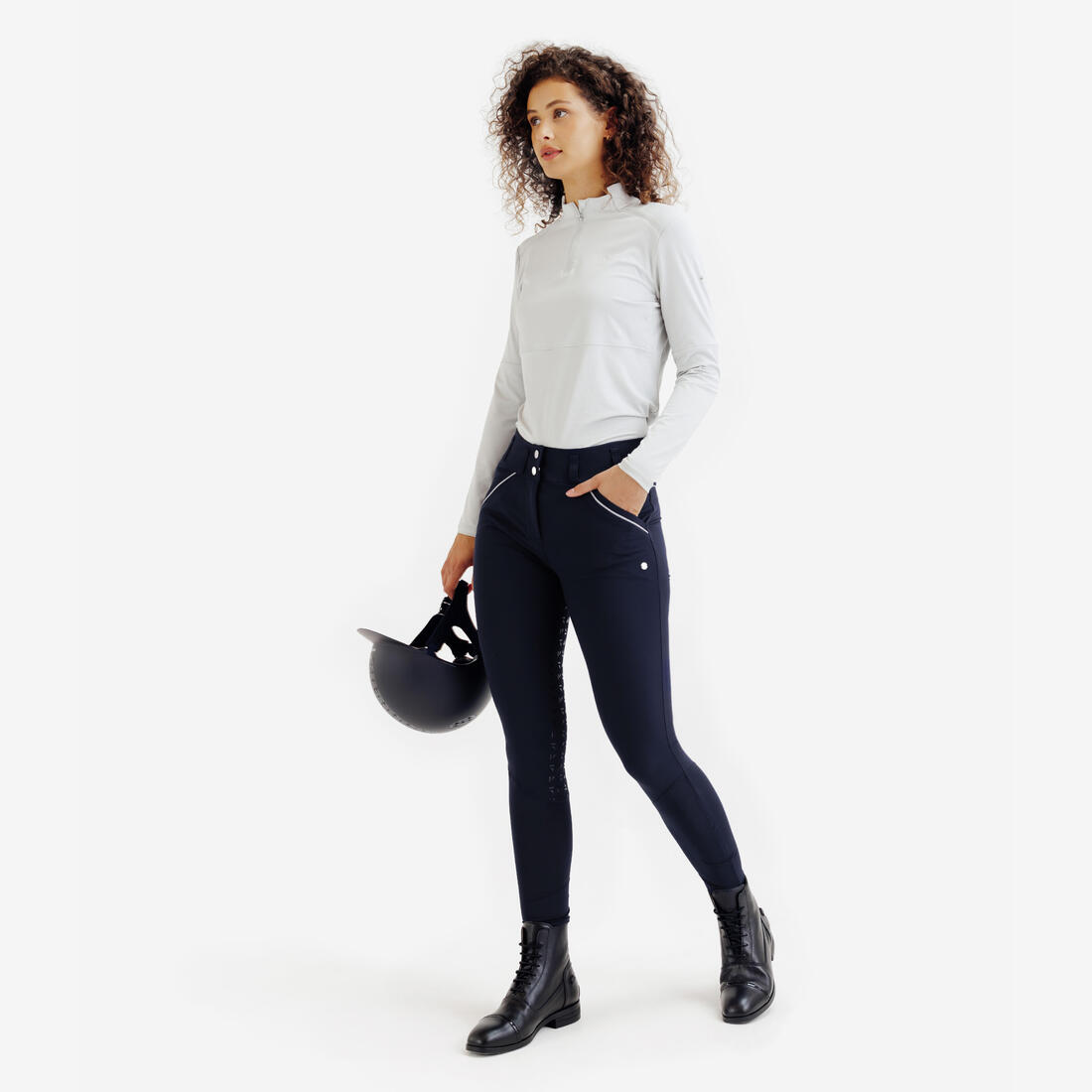 Pantalon équitation Fullgrip ultraléger Femme