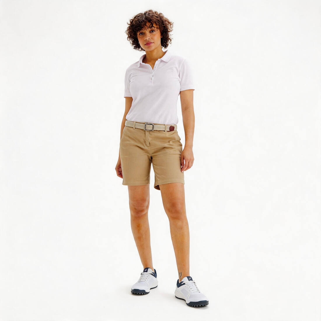 Short chino en coton golf Femme - MW500