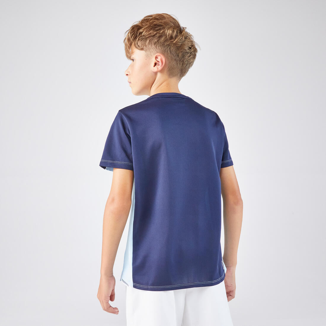T-shirt de tennis Junior col rond - TTS DRY JR
