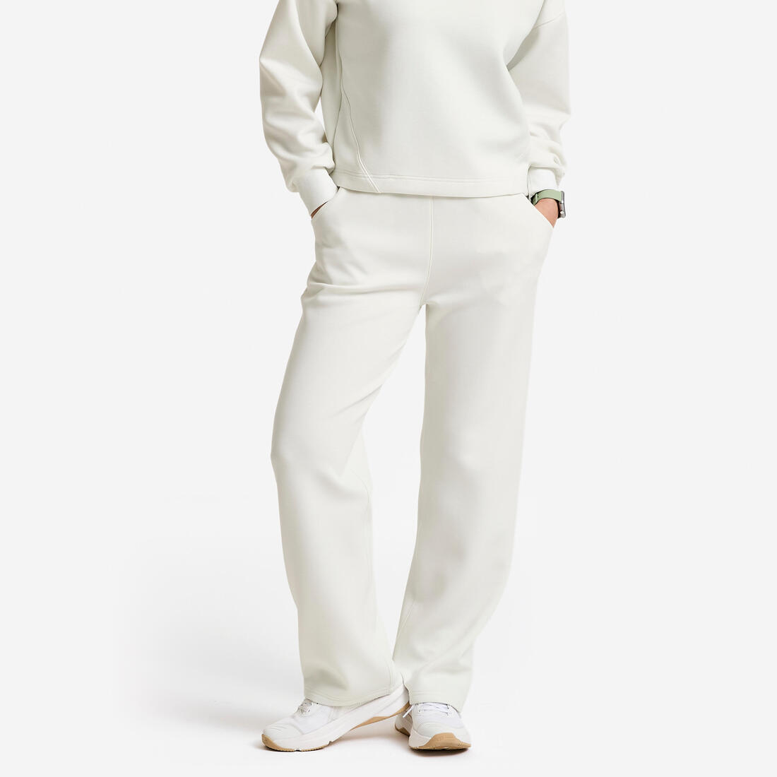 Pantalon jogging fitness confortable, femme