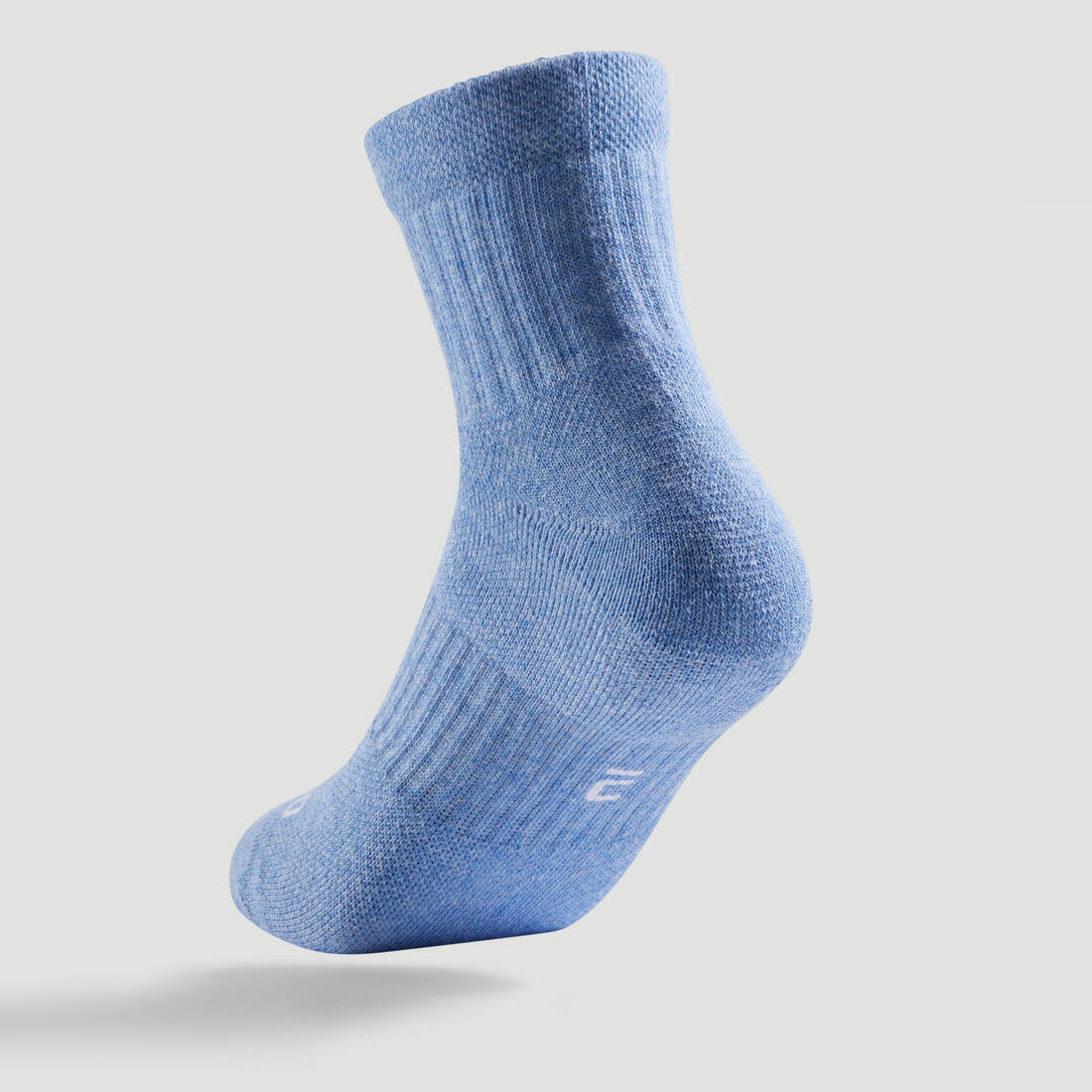 CHAUSSETTES DE SPORT ENFANT MI-HAUTES RS 500 LOT DE 3