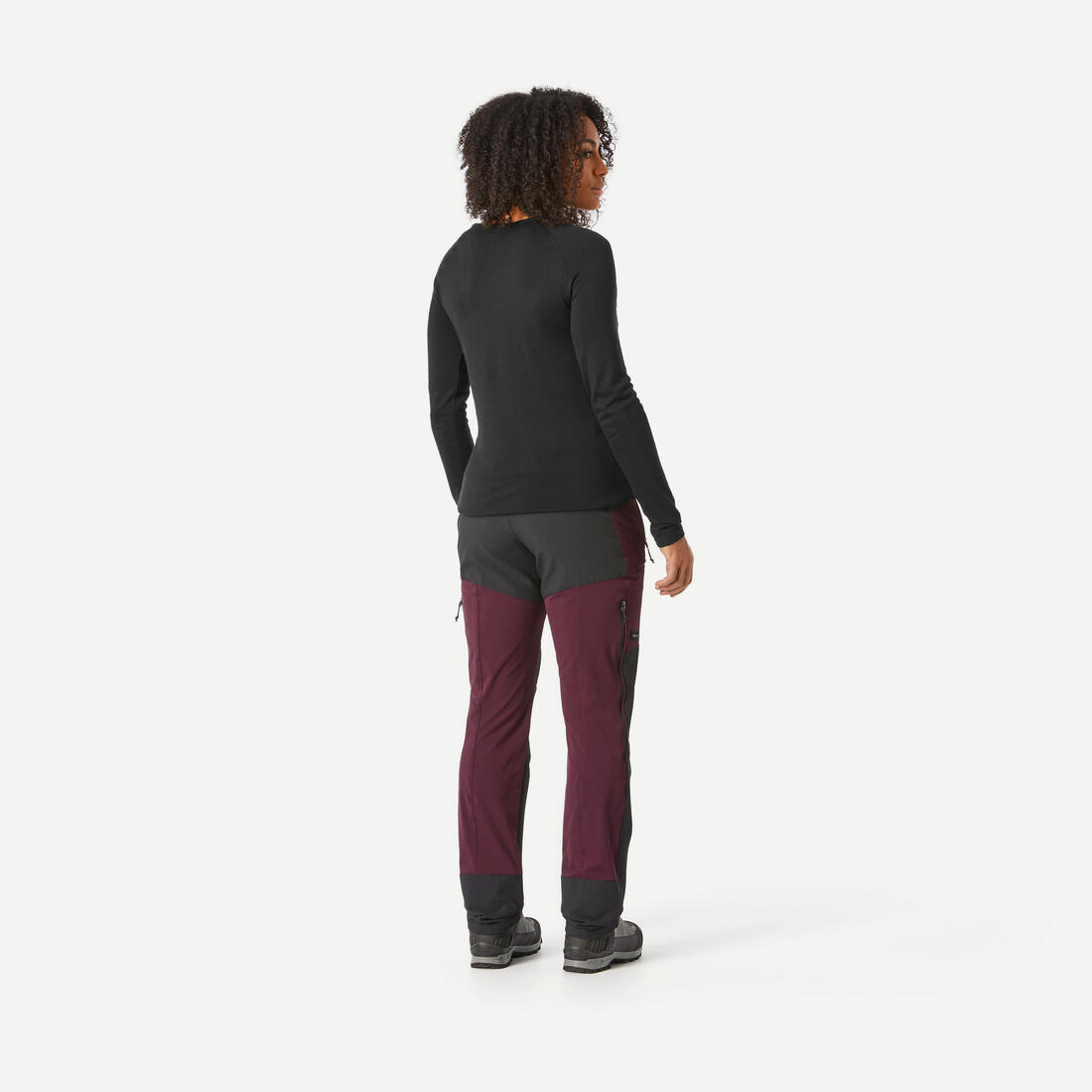 Pantalon déperlant de trek montagne - MT900 - Femme