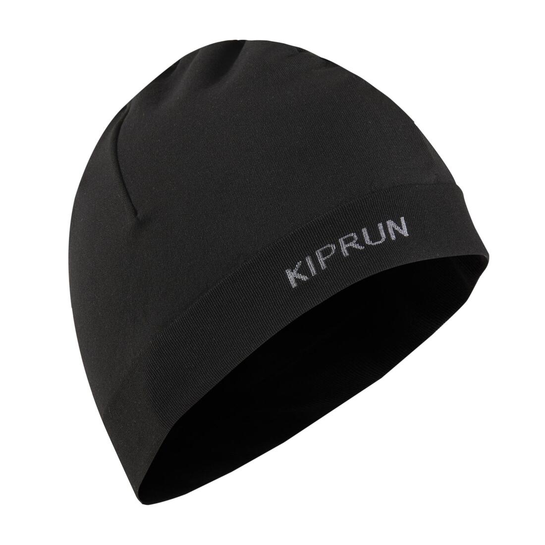 Bonnet running seamless adulte- kiprun noir