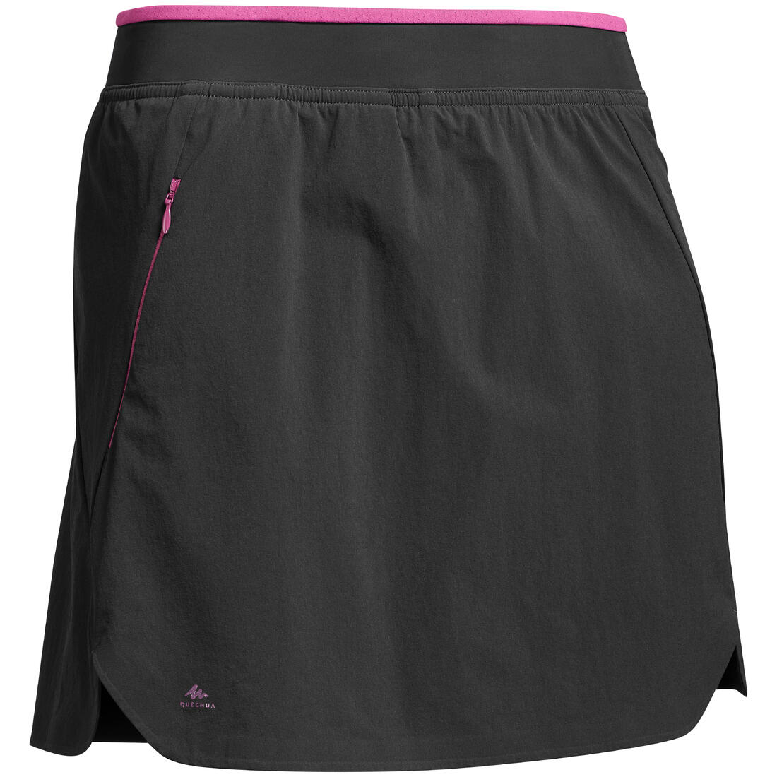 Jupe-short de randonnée montagne - MH500 - Femme – noir