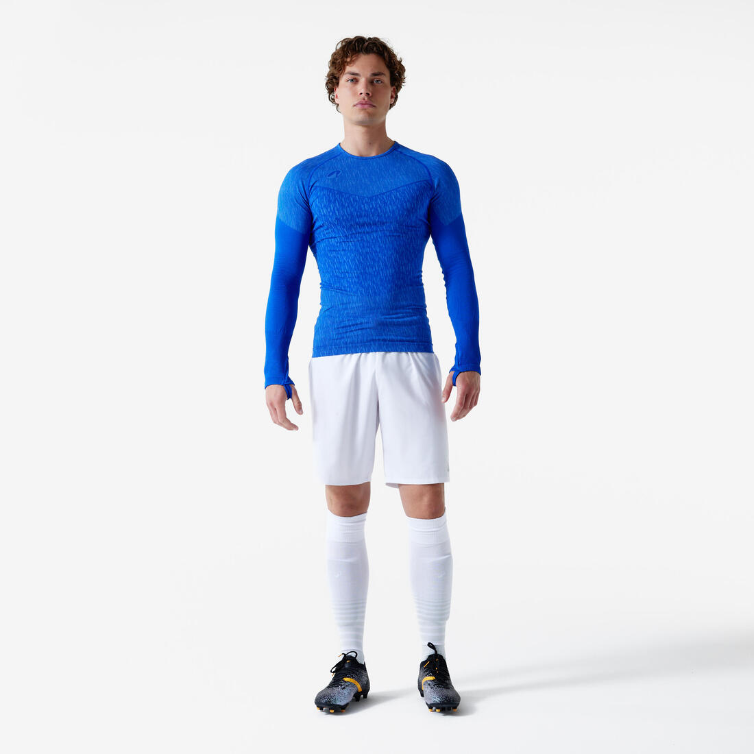 Sous-maillot de foot thermique sans-couture manches longues, Keepdry