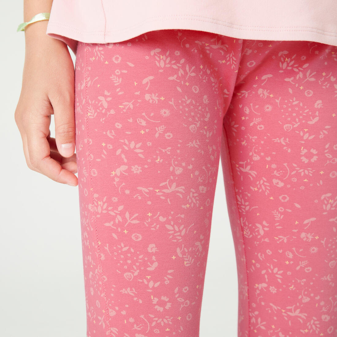 Legging fille coton - 320 imprimé marine