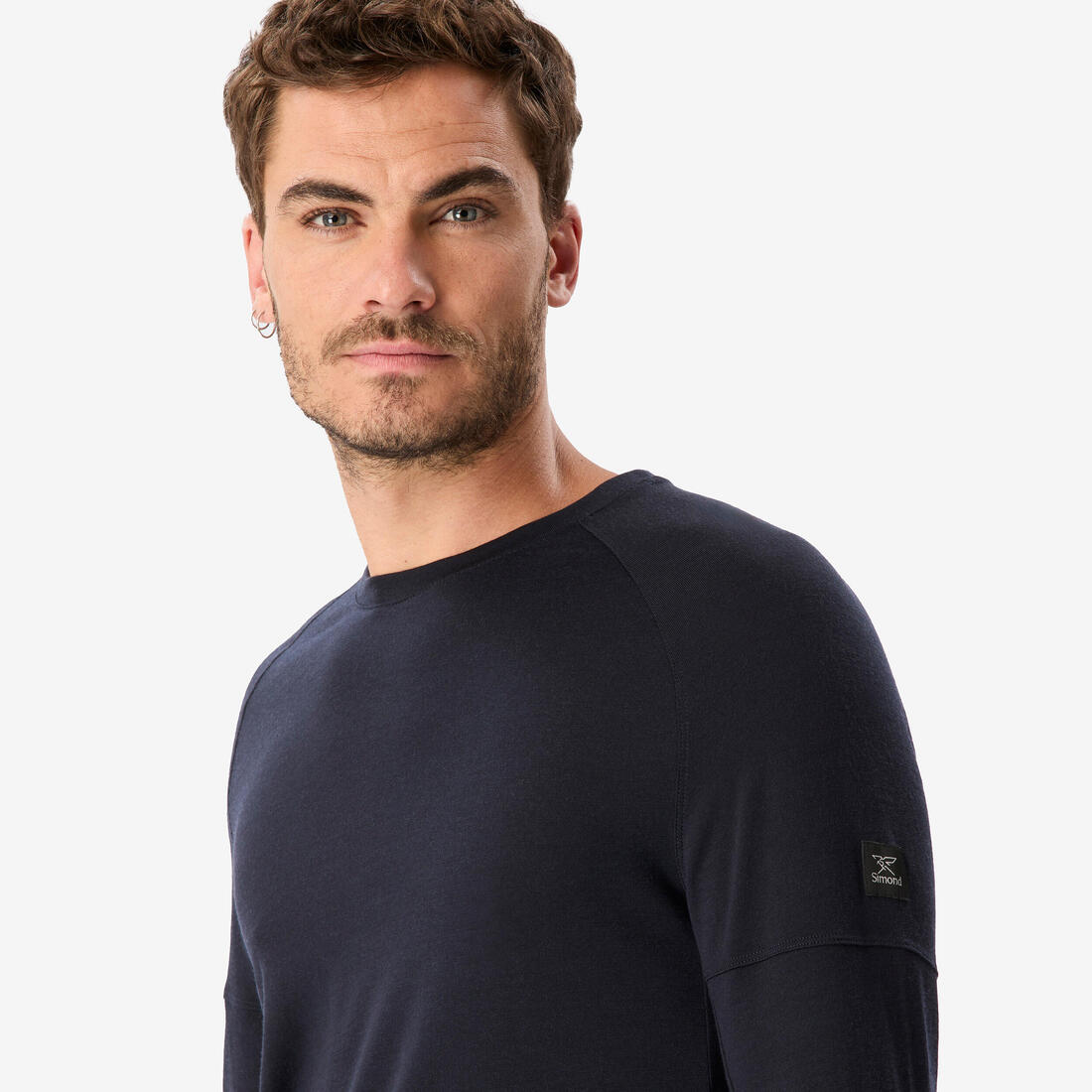 T-shirt manches longues en laine mérinos homme, Merino Resist