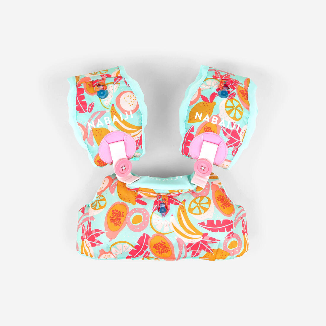 Brassards-ceinture piscine évolutif TISWIM enfant bleu "DRAGON"