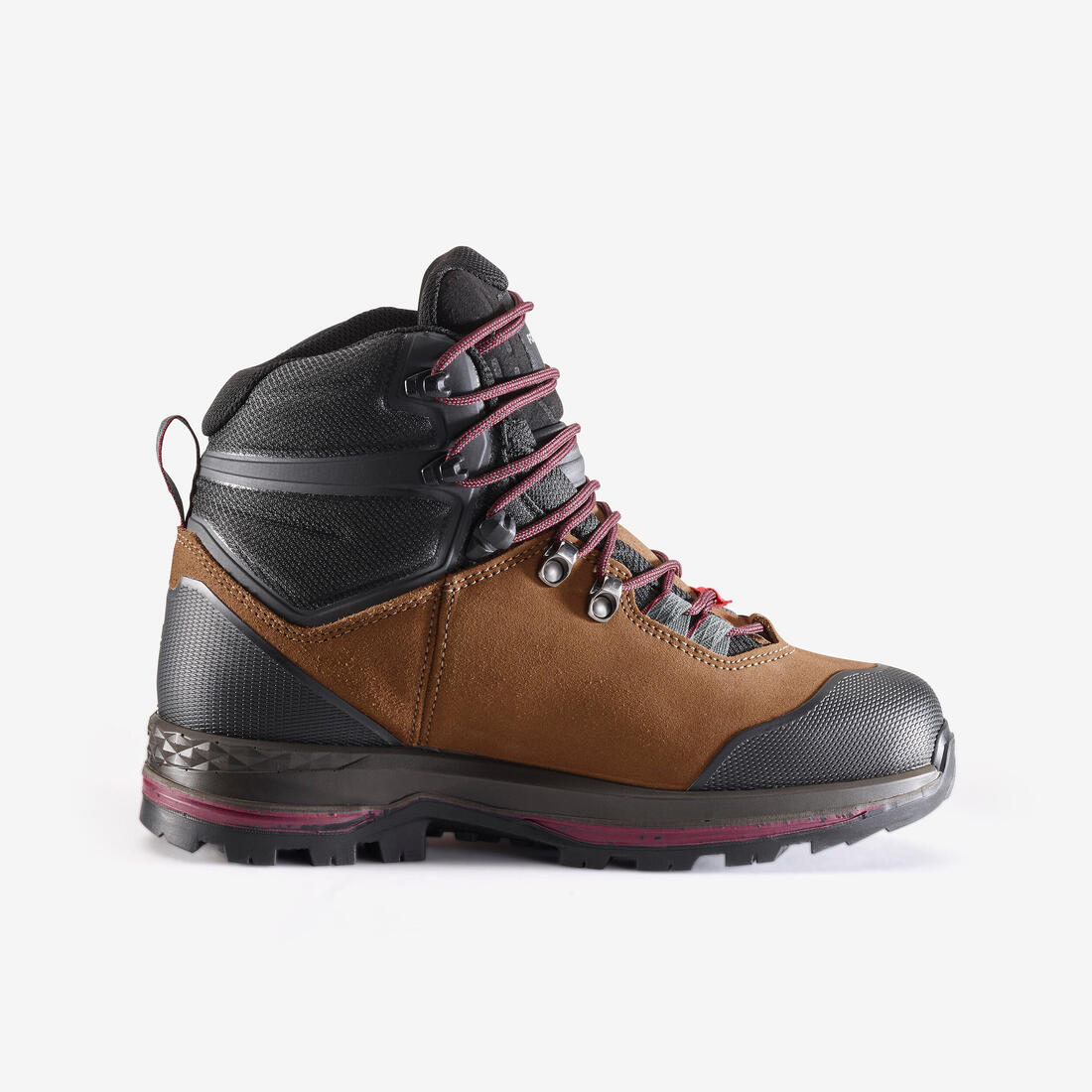 CHAUSSURES TREKKING CUIR IMPERMÉABLES - MT00 - LARGE - FEMME HAUTE