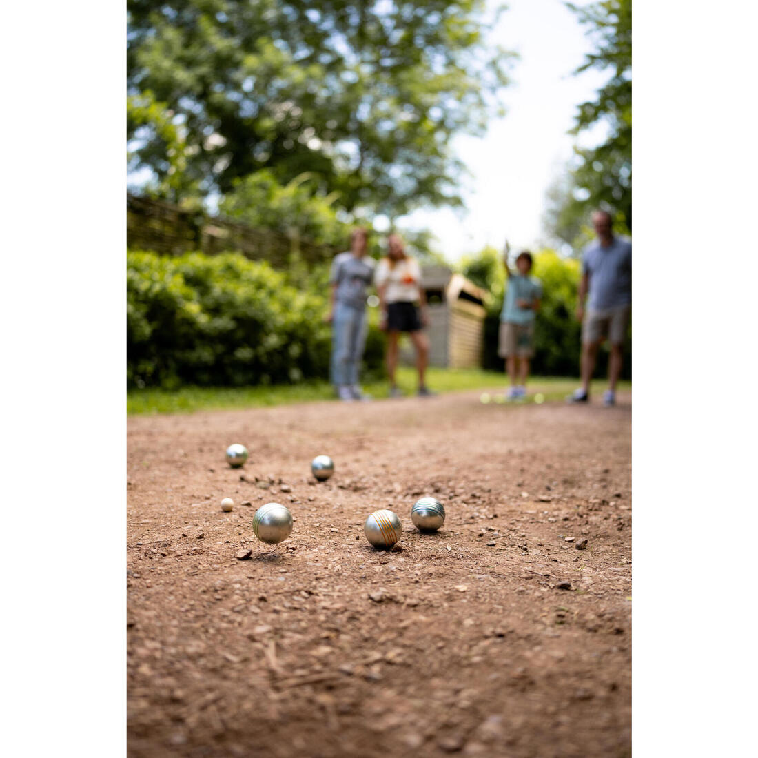 Jeu de 8 boules de pétanque loisir 100