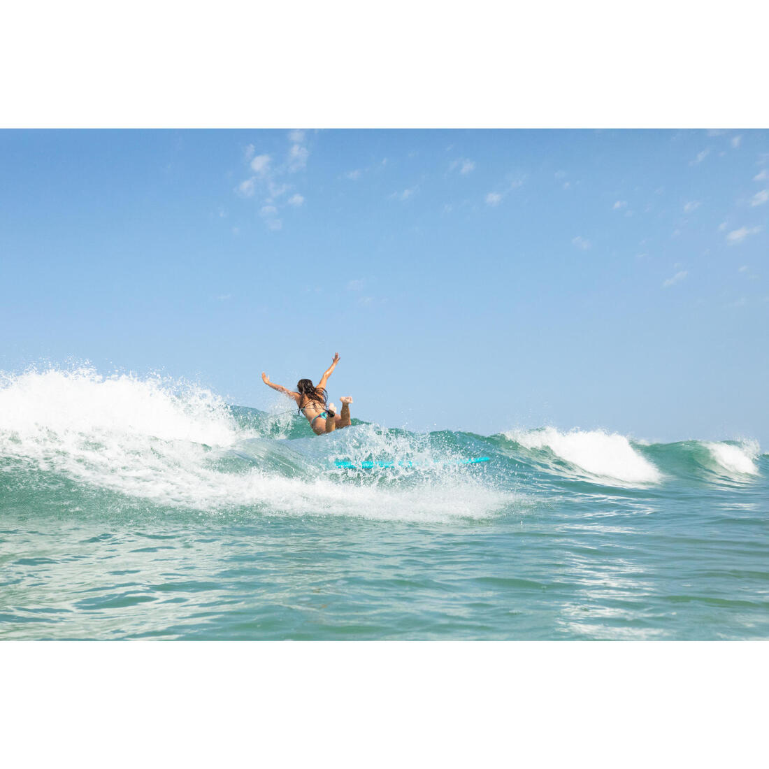 Bas de maillot de bain de surf femme taille basse  NIKI KOGA MALDIVES