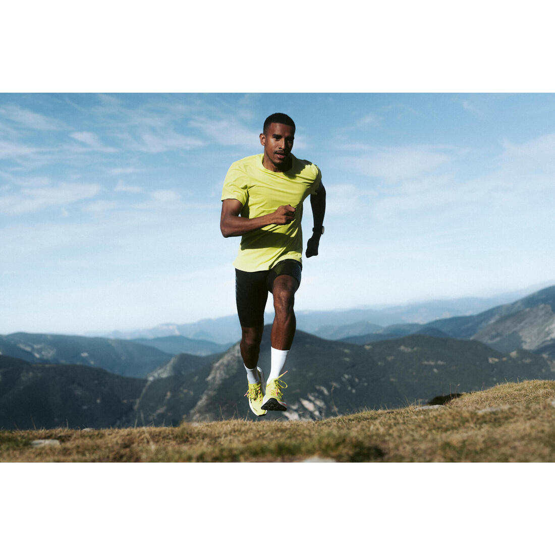 Chaussures de running trail plaque carbone homme, Kiprun Kipsummit race