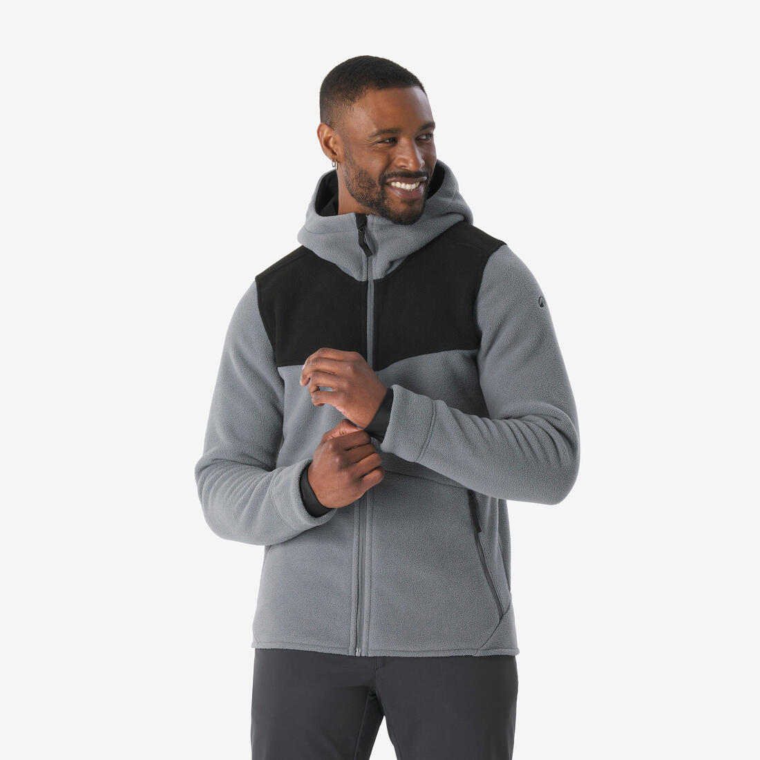 Polaire chaude de randonnée homme, NH500