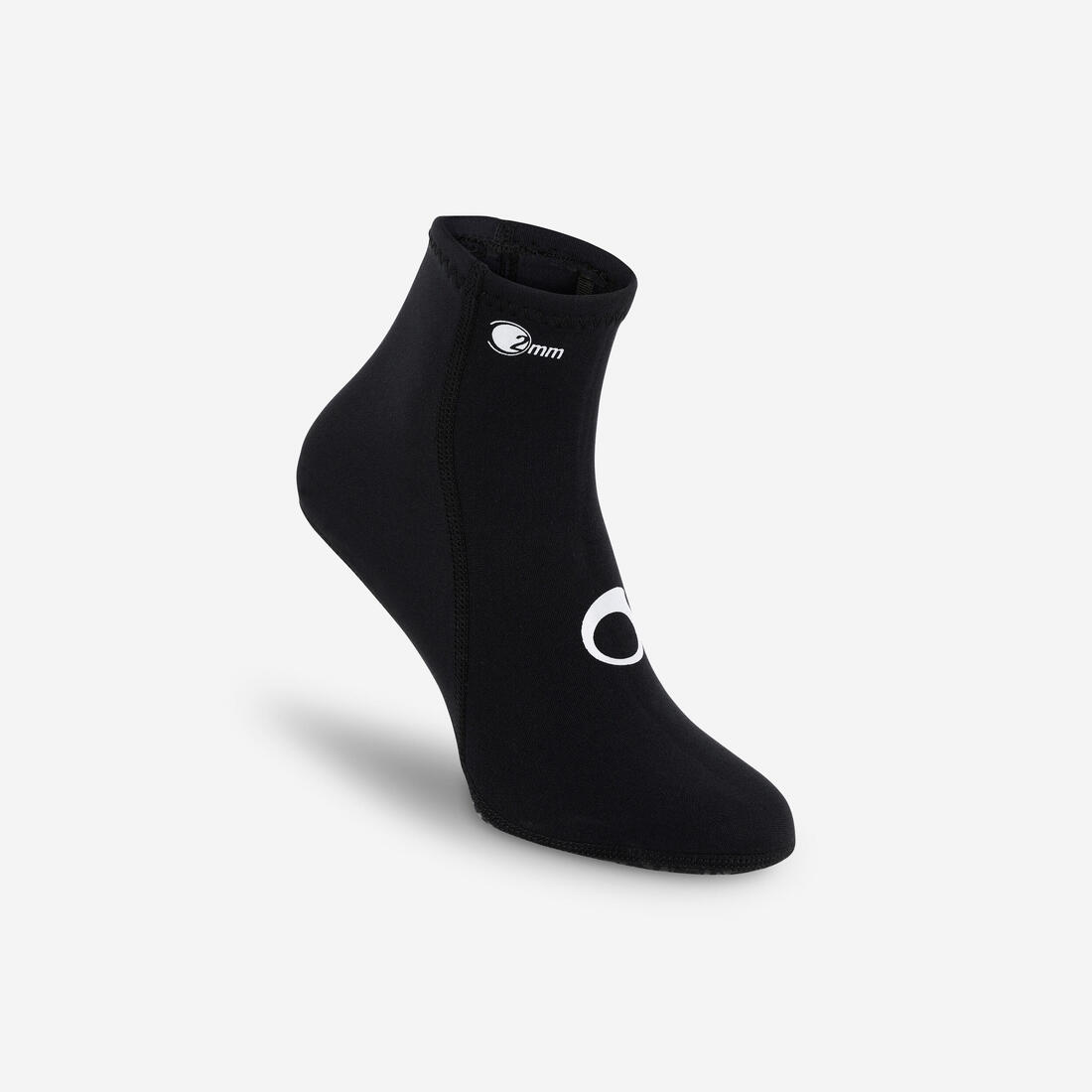 Chaussettes plongée néoprène 2mm - noir – noir
