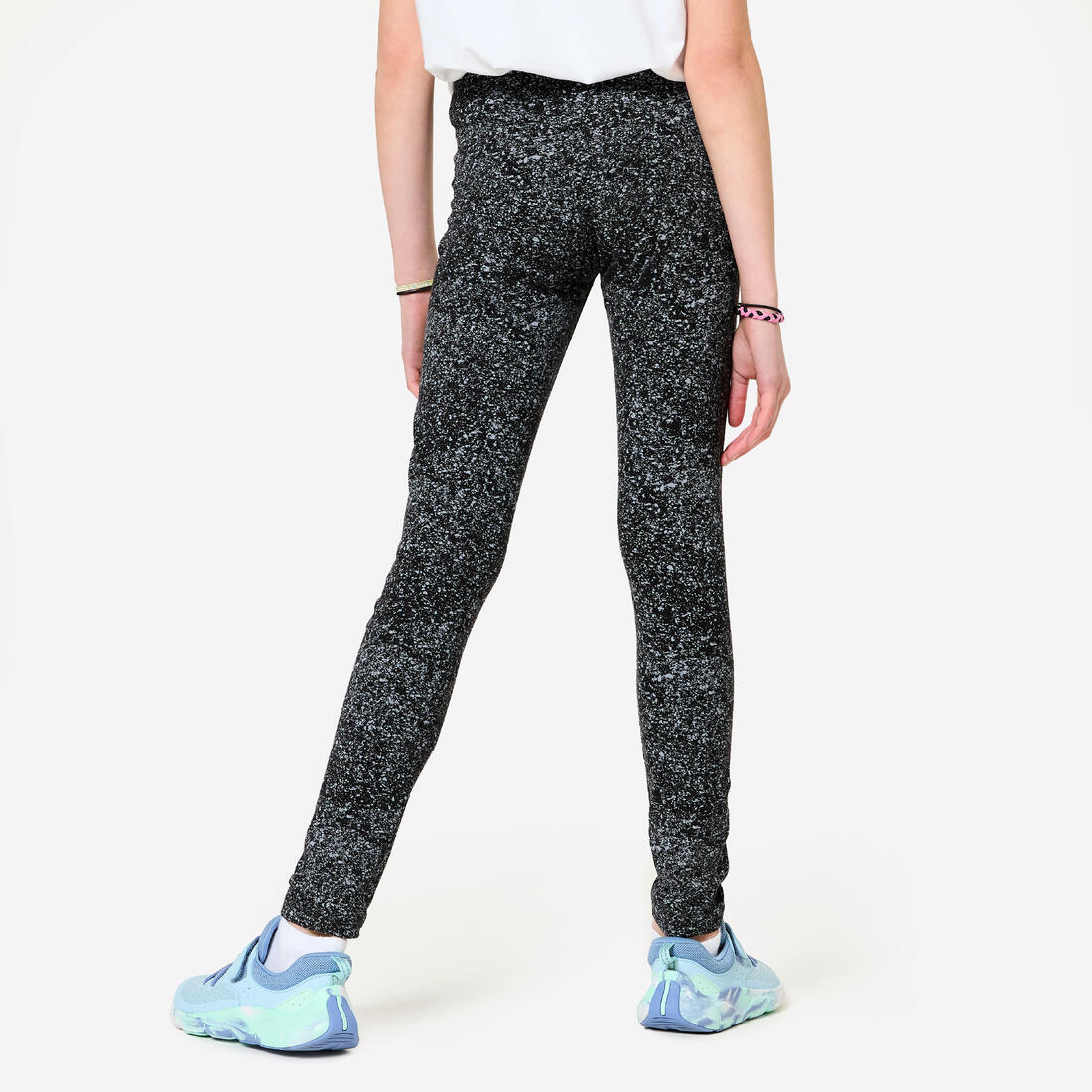 Legging coton fille, imprimé