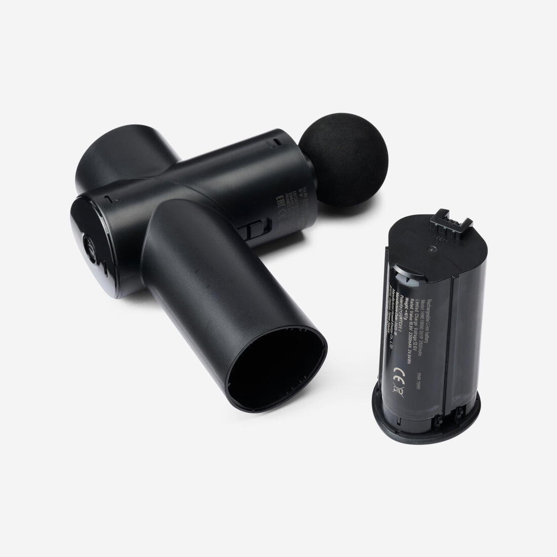 Mini pistolet de massage 10mm 4 embouts