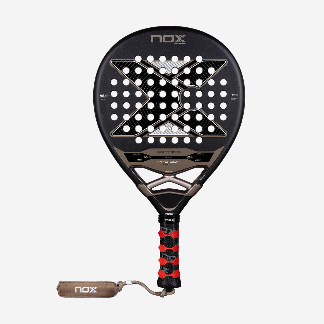Raquette de Padel Adulte AT10 Pro Cup Hard 26 by Agustín Tapia