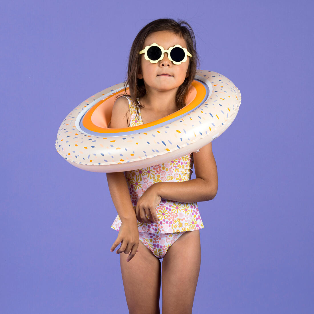 Bas de maillot de bain  bébé corail