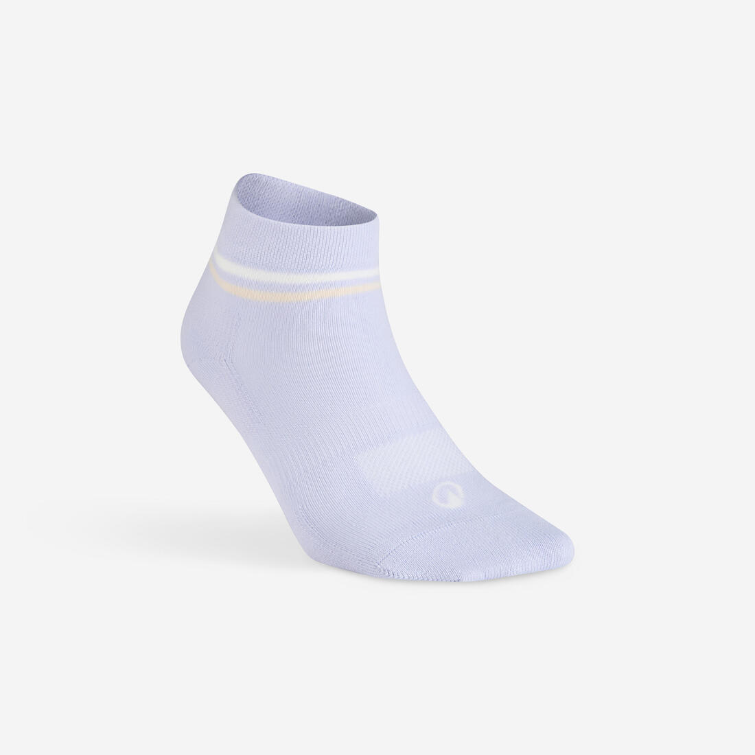 CHAUSSETTES DE SPORT MI-HAUTES RS 160 BLANCHES LOT DE 3.