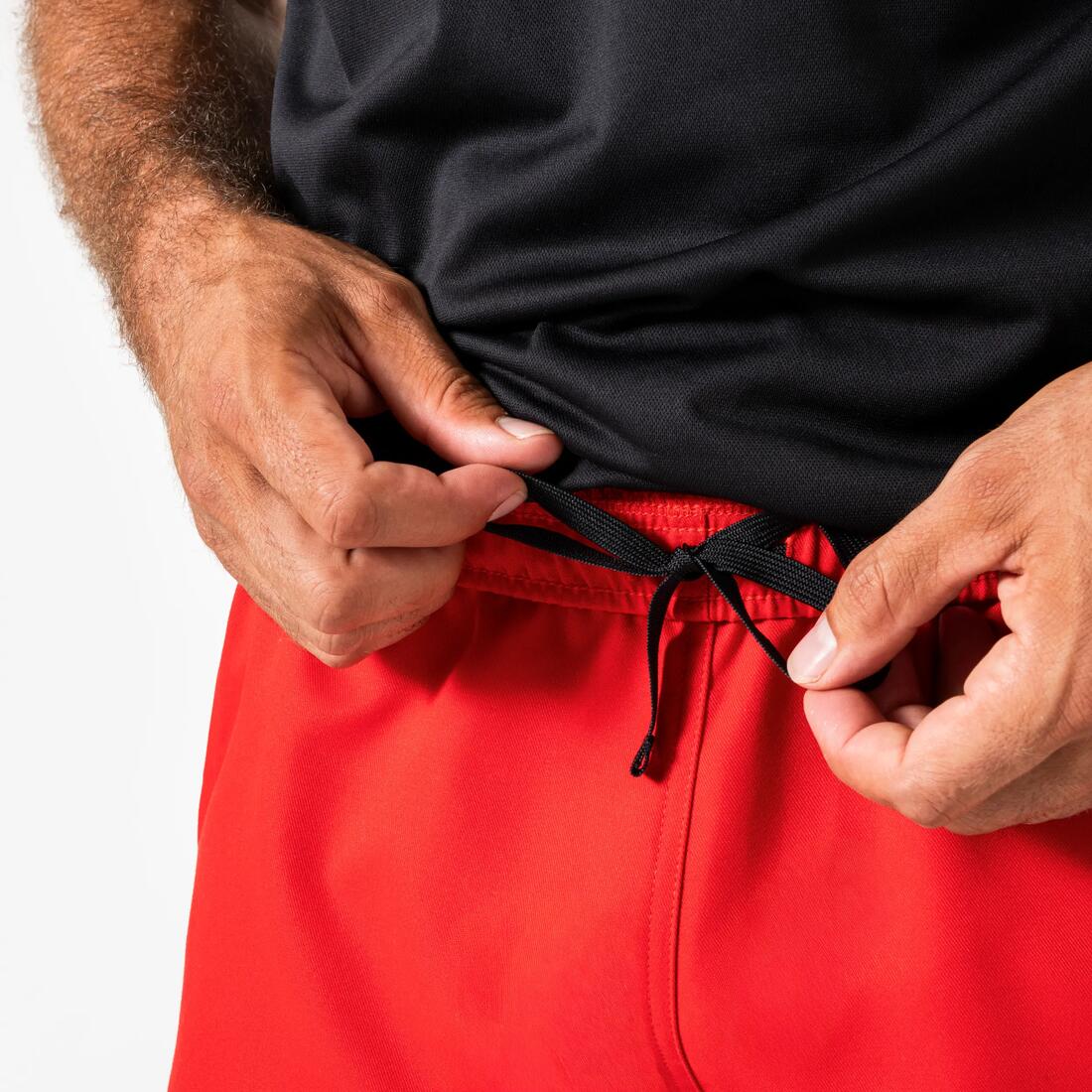 Short rugby adulte avec poches r100