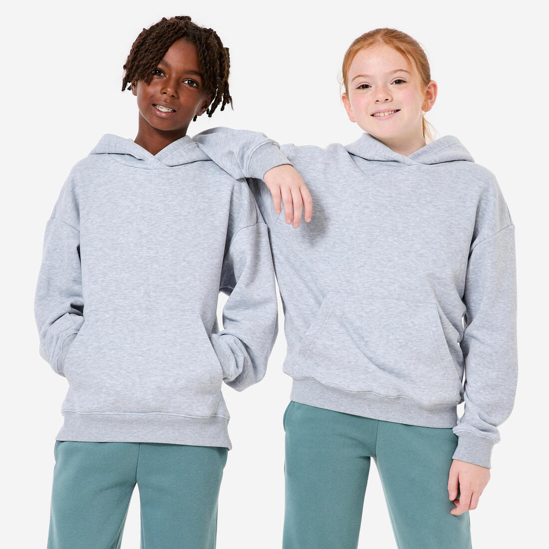 Sweat à capuche oversize enfant