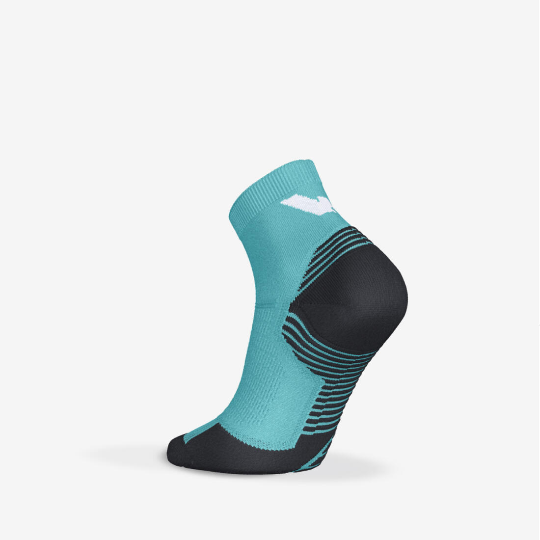 LOT de 2 PAIRES de CHAUSSETTES DE RUNNING RUN500 EPAISSES MID