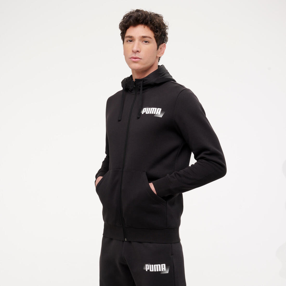 Sweat zippé de fitness homme