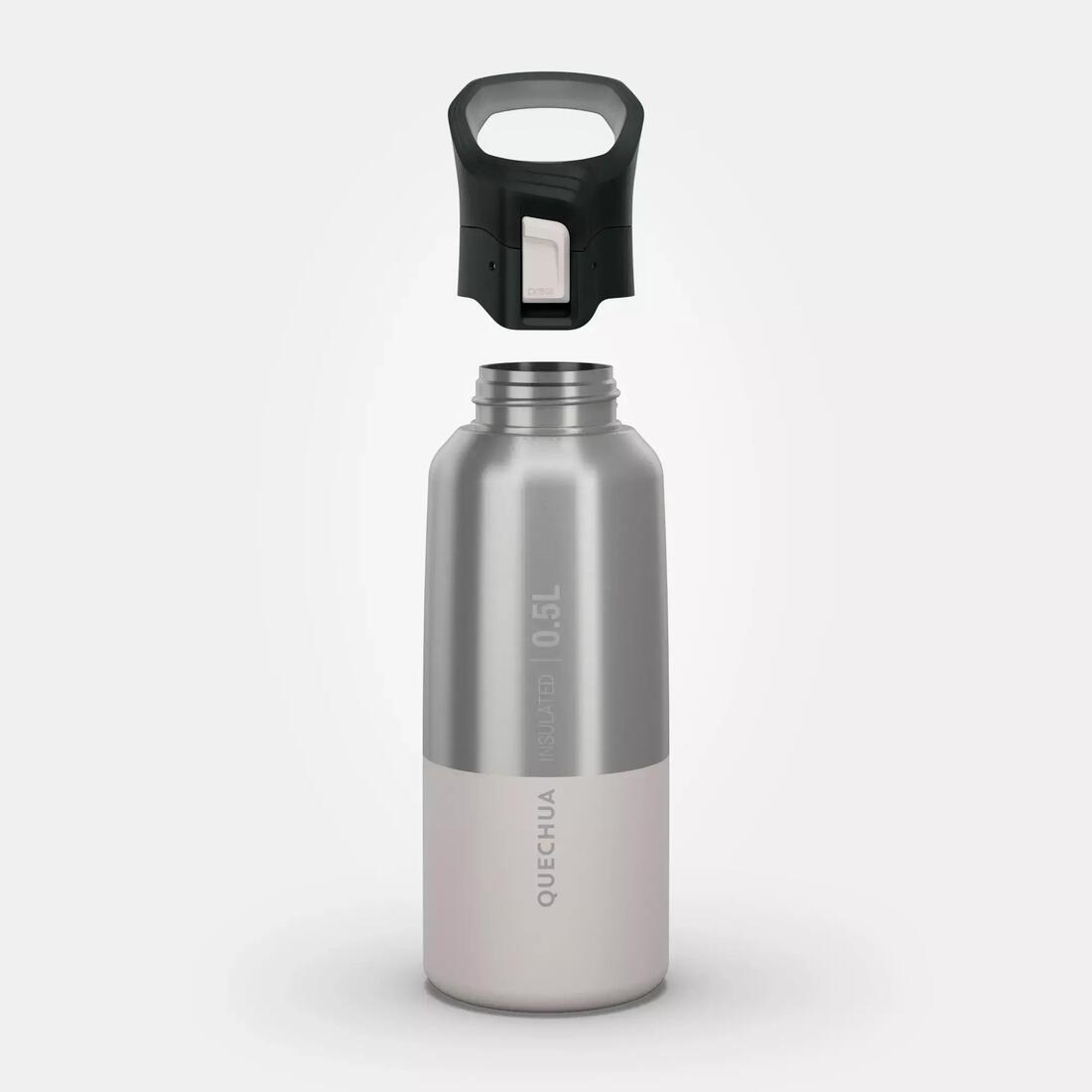 Gourde 900 isotherme inox 0,5L bouchon à ouverture rapide pour la randonnée