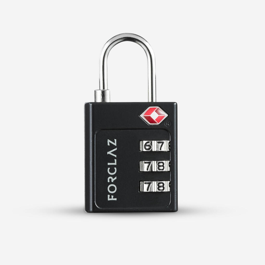 Cadenas à code de voyage solide, Travel TSA noir