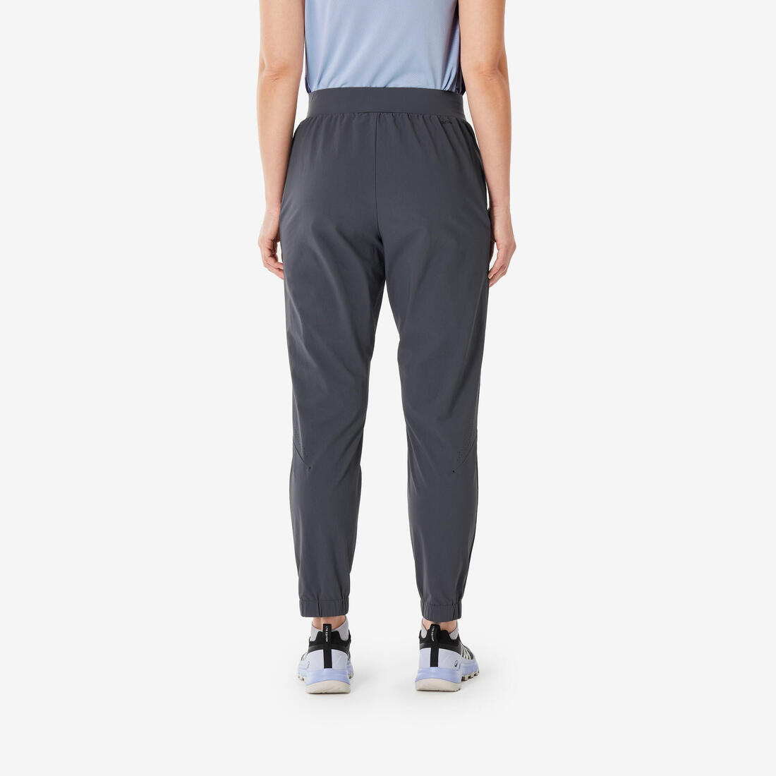 Pantalon de randonnée femme, MH500 Light gris foncé