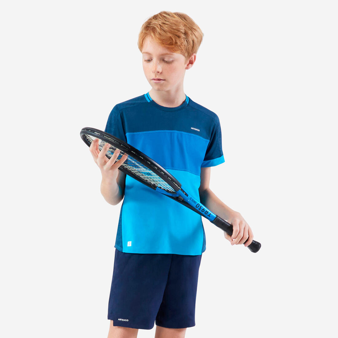 T-shirt de tennis garcon - TTS dry