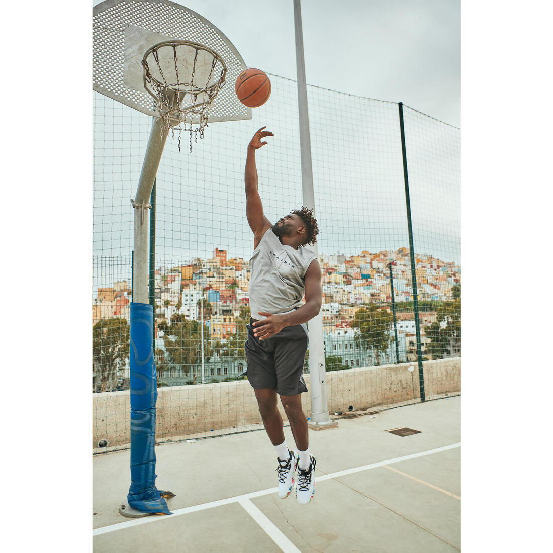MAILLOT DE BASKETBALL SANS MANCHE HOMME/FEMME - TS500