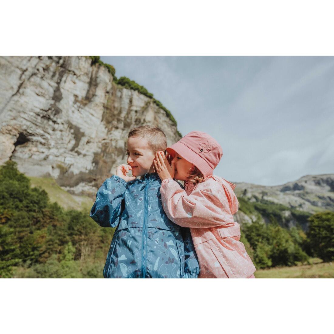 Veste imperméable de randonnée 2-6 ans enfant, MH500 kid