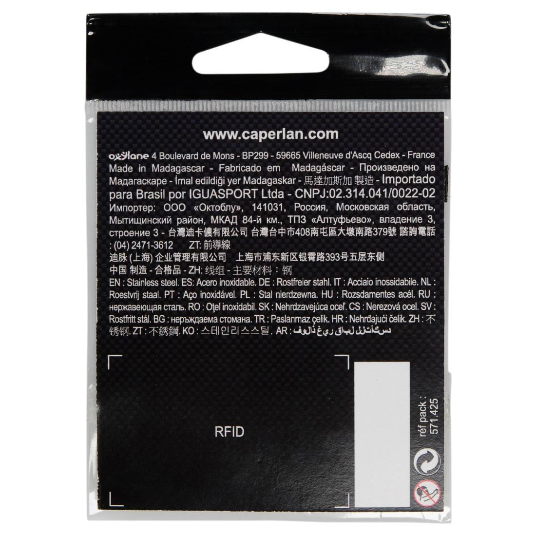 Bas de ligne resifight sw 7 simple 1/0 18kg 40 cm