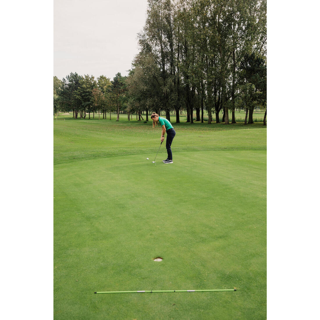 Baguettes d'alignement golf x2  - INESIS jaune