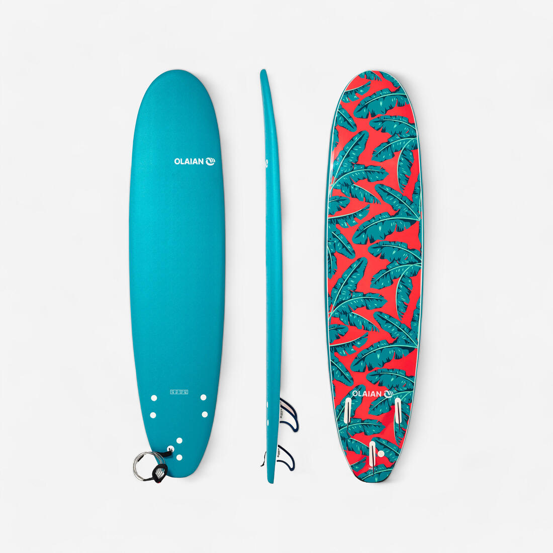 Planche de surf mousse 7'8" - 500 bleu