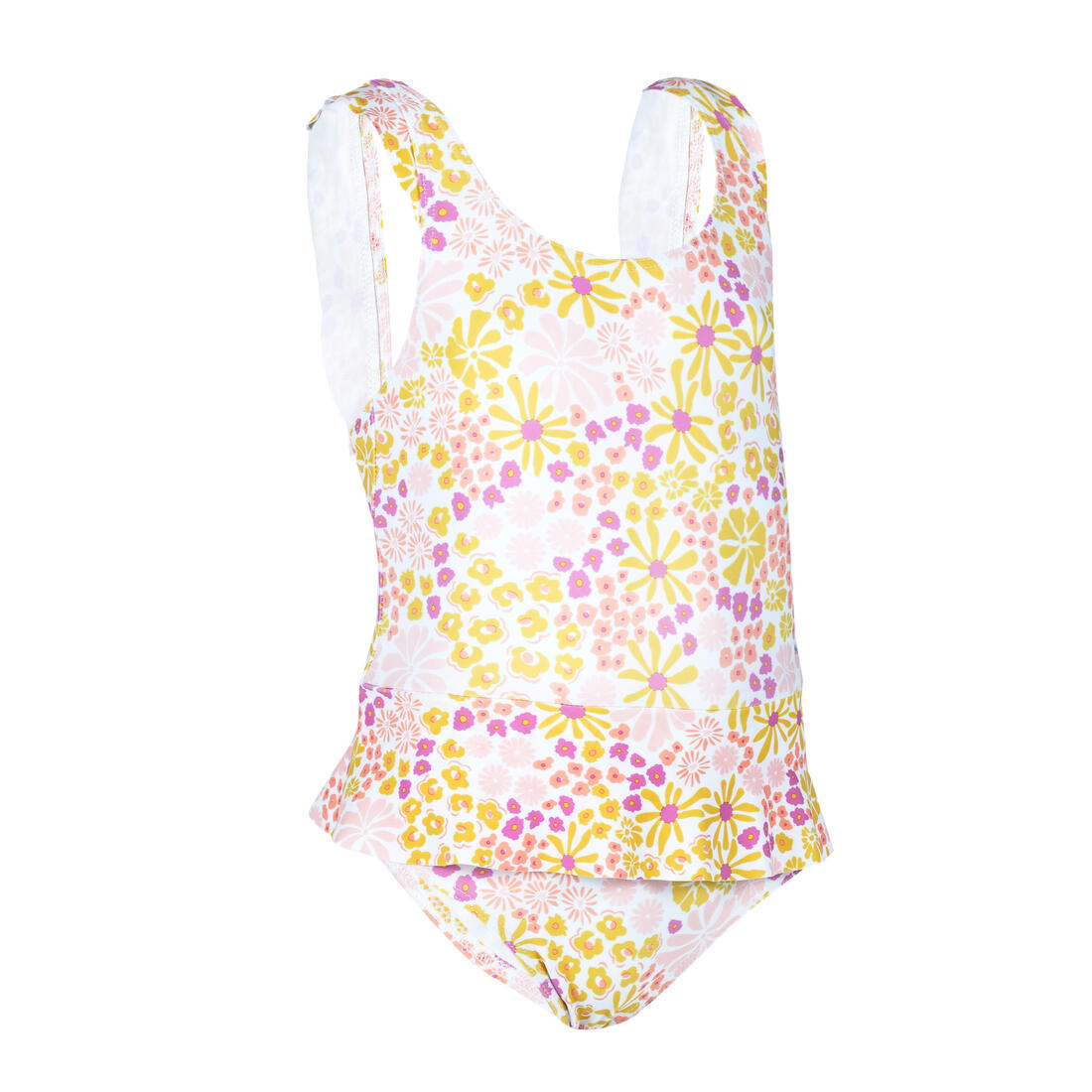 Maillot de bain 1 pièce bébé fille jupette