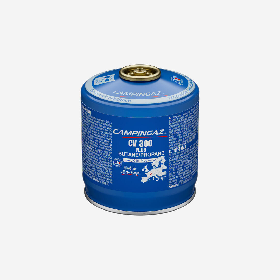 Cartouche de gaz pour réchaud à valve 240g, CV 300+