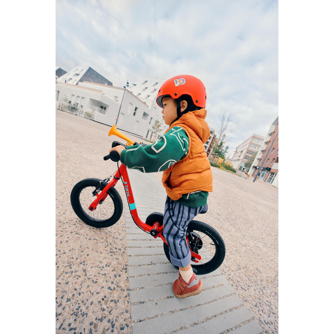 Casque velo enfant bol 47-59 cm, move 500