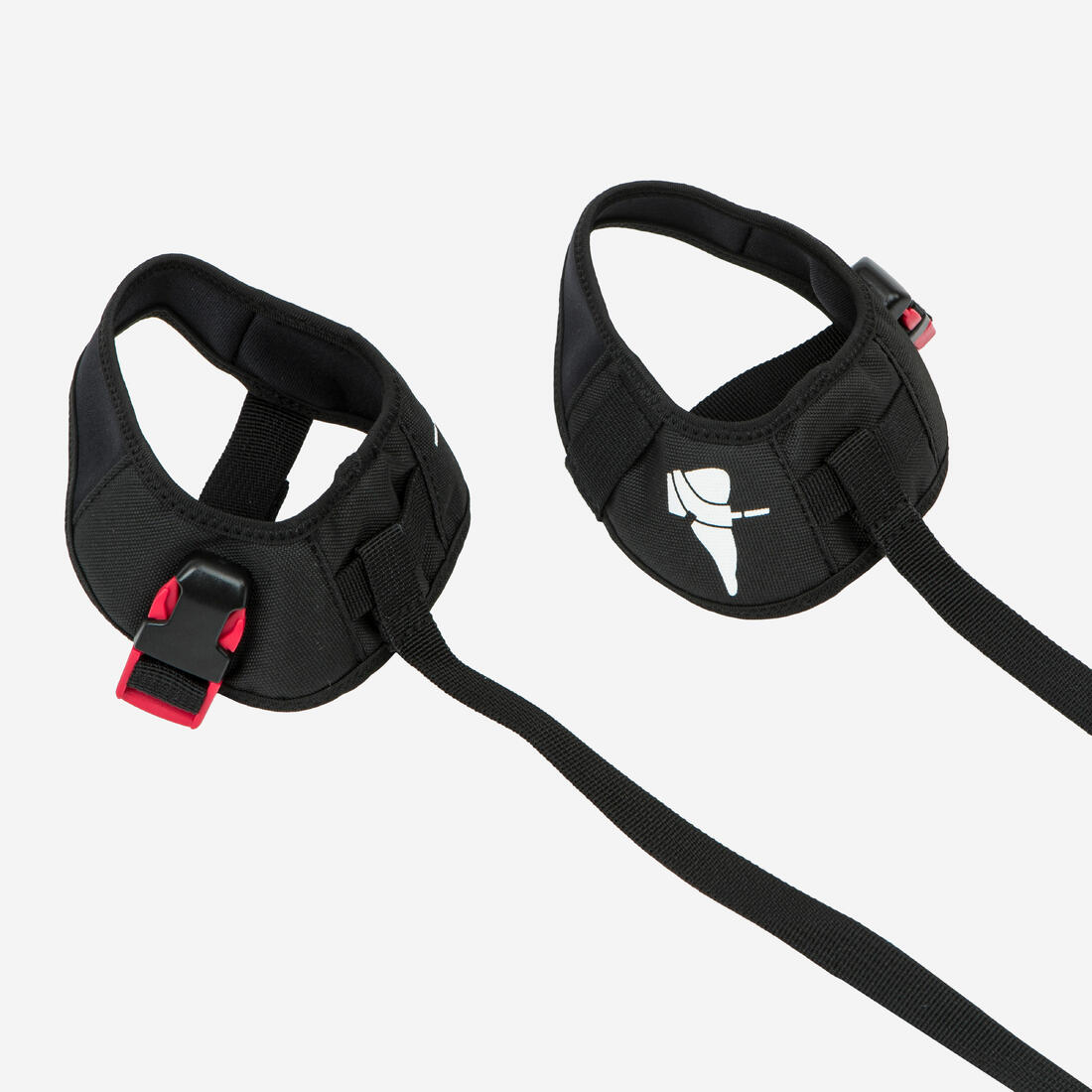 Elastique de nage statique - noir rouge