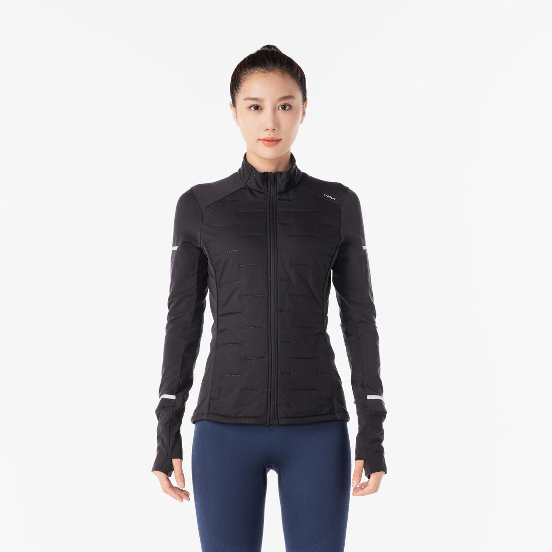 VESTE KIPRUN WARM FEMME NOIRE