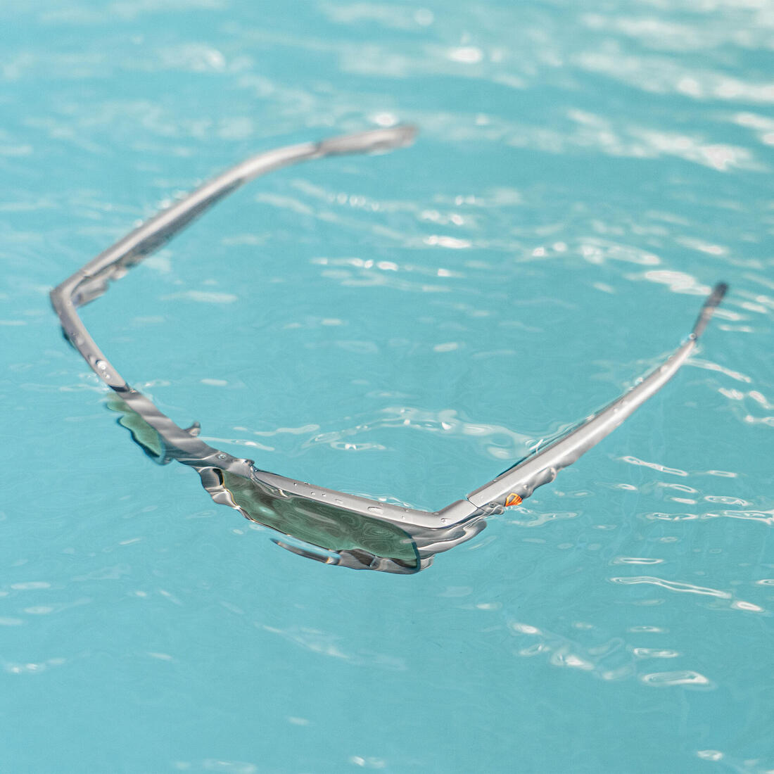 Lunettes de soleil polarisées flottantes voile SAILING 100 taille S Noir