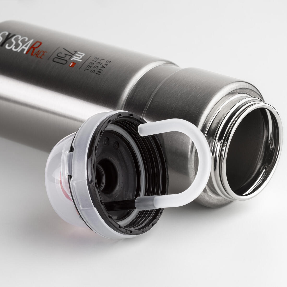 BIDON VELO ACIER INOX SYSSA RACE 750ML