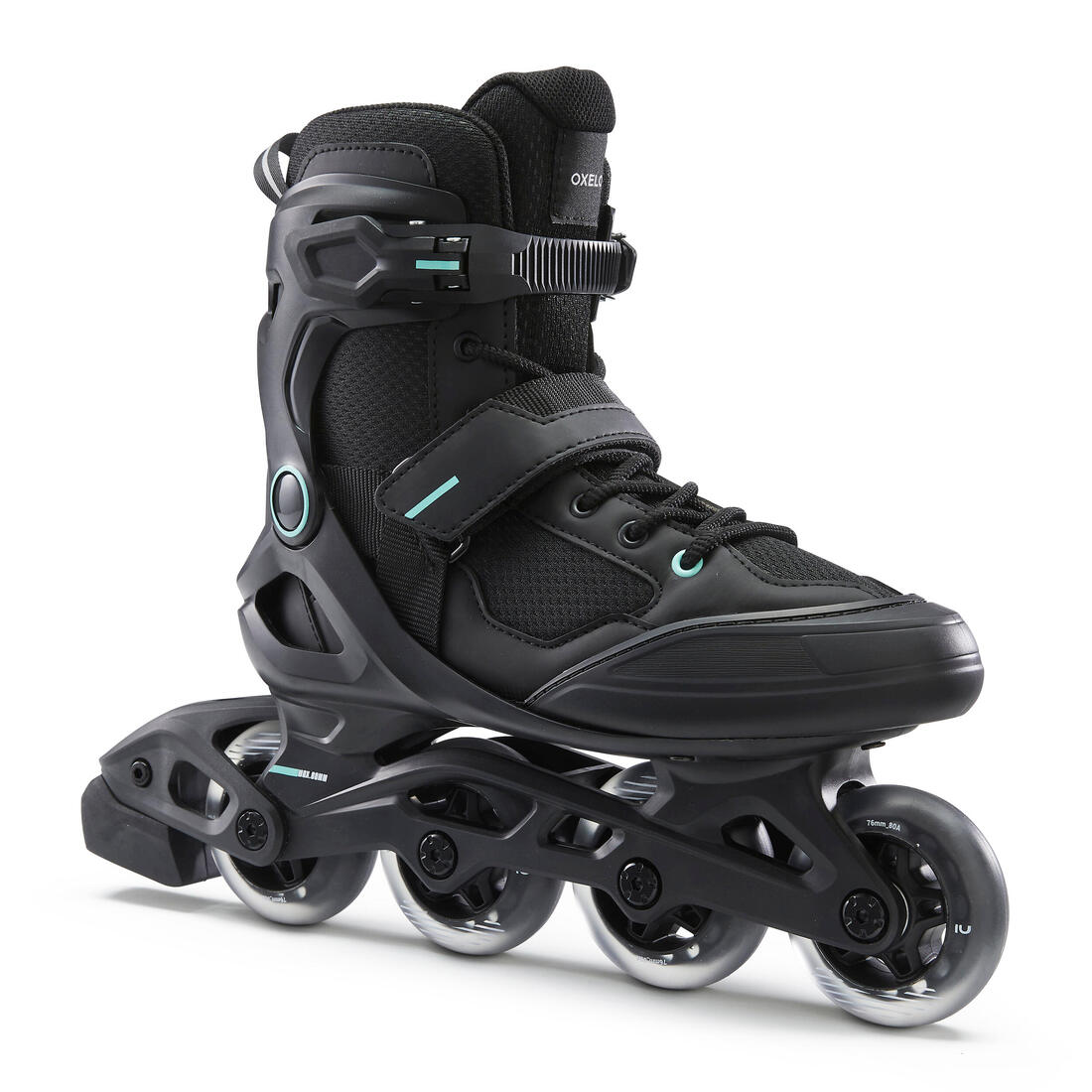 Roller fitness adulte FIT100 Noir Mint – 8614736