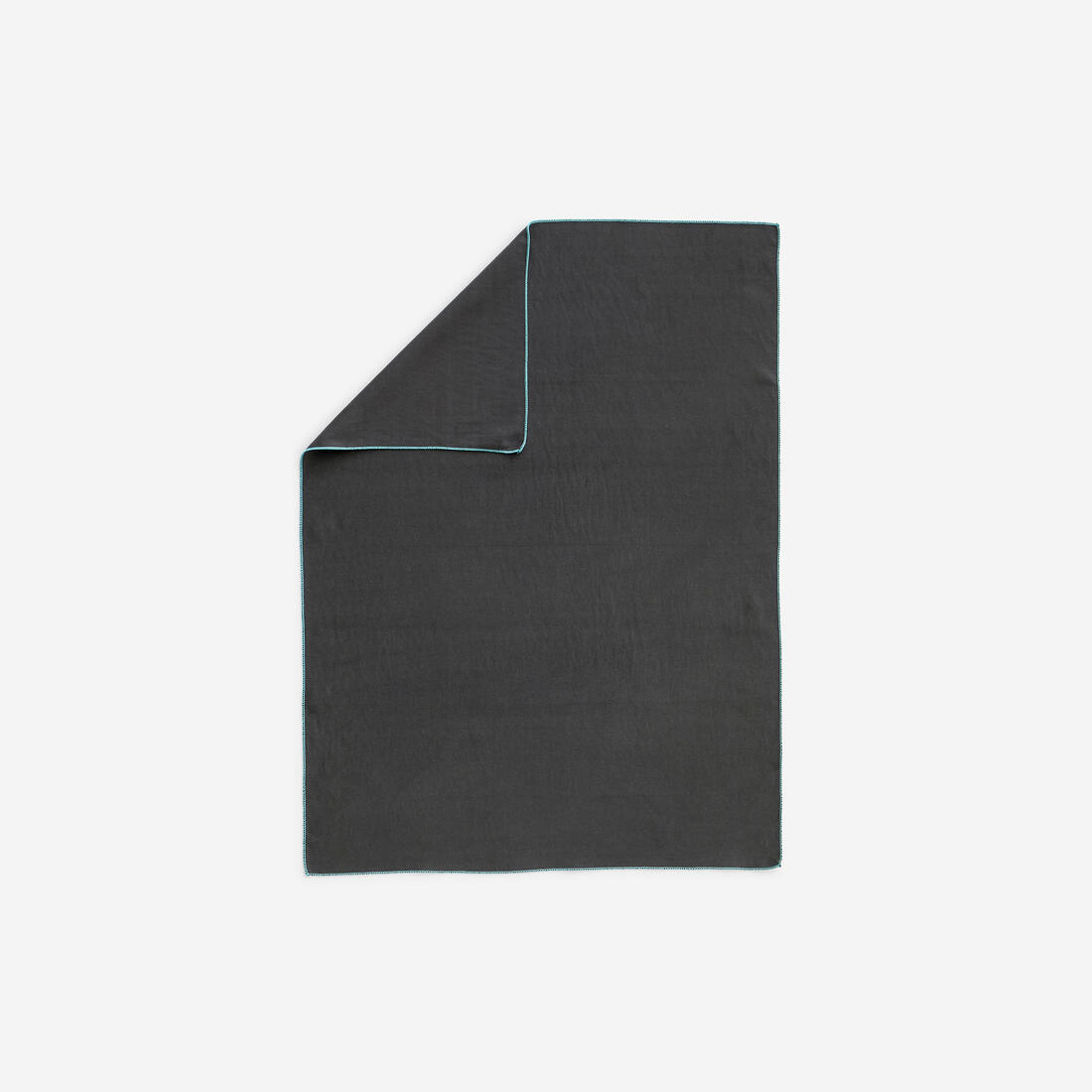 Serviette microfibre ultra compacte taille M 60 x 80 cm - noir