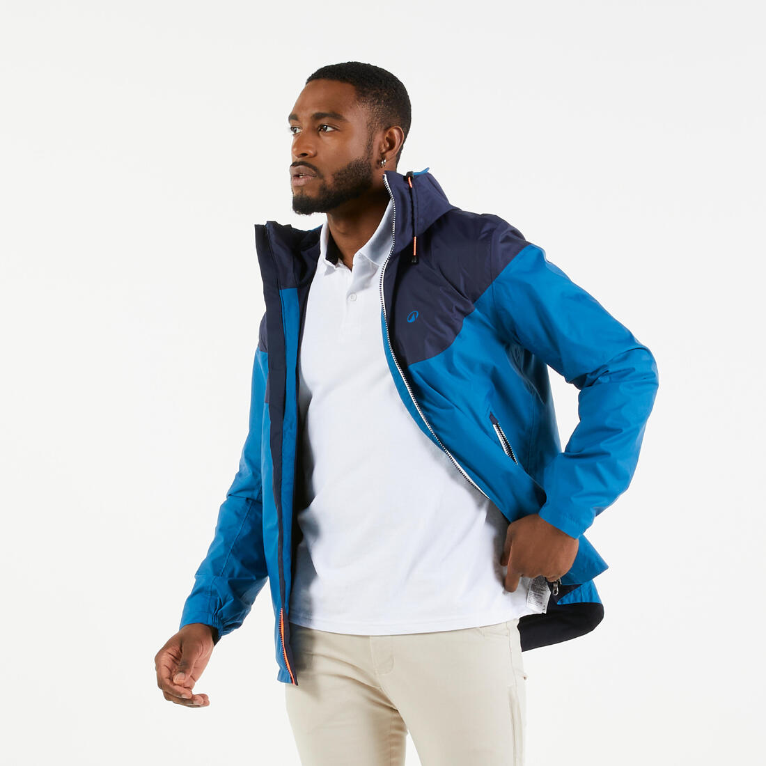 Veste imperméable et coupe vent de voile homme, 100