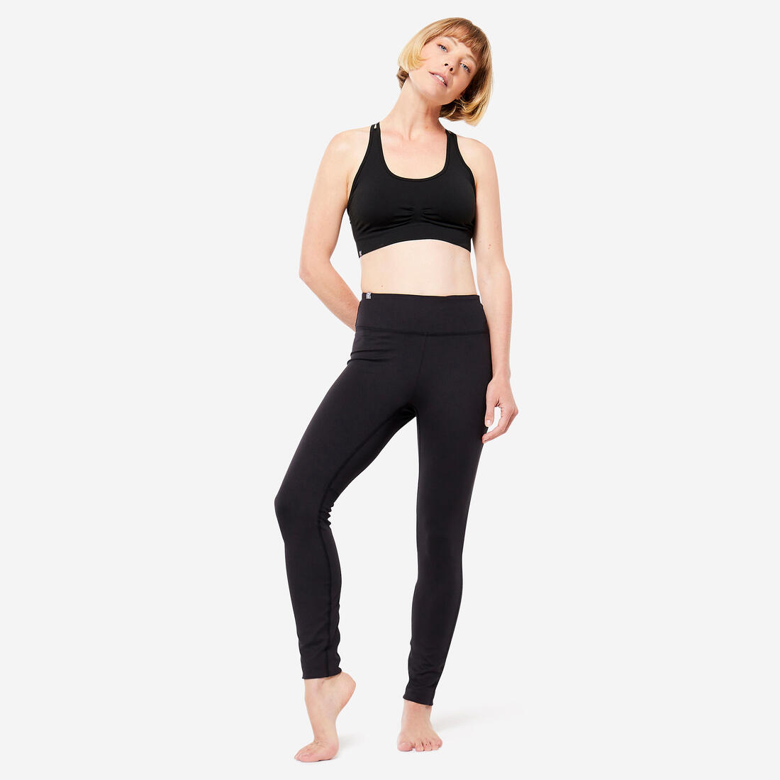 Legging de yoga effet seconde peau femme