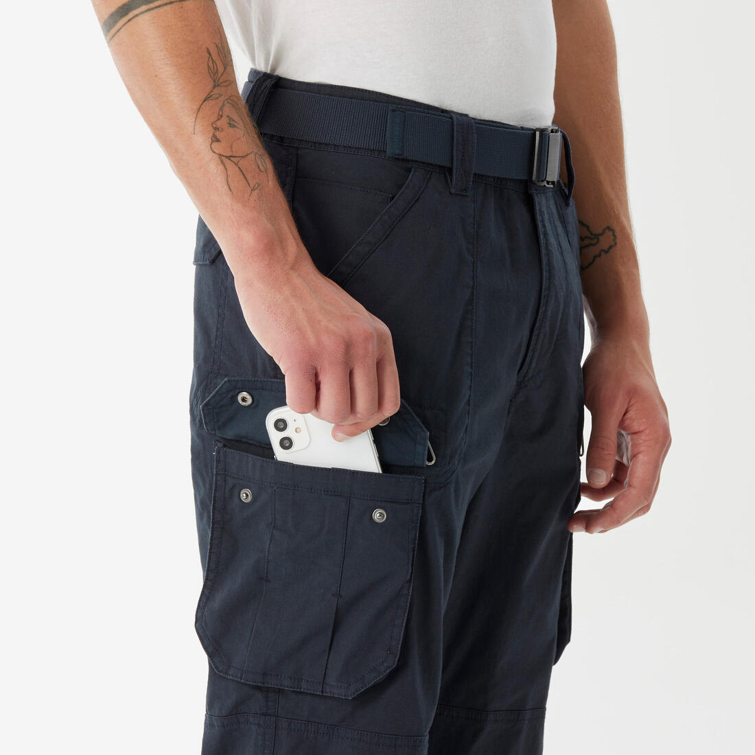Pantalon de randonnée homme, NH500 Cargo
