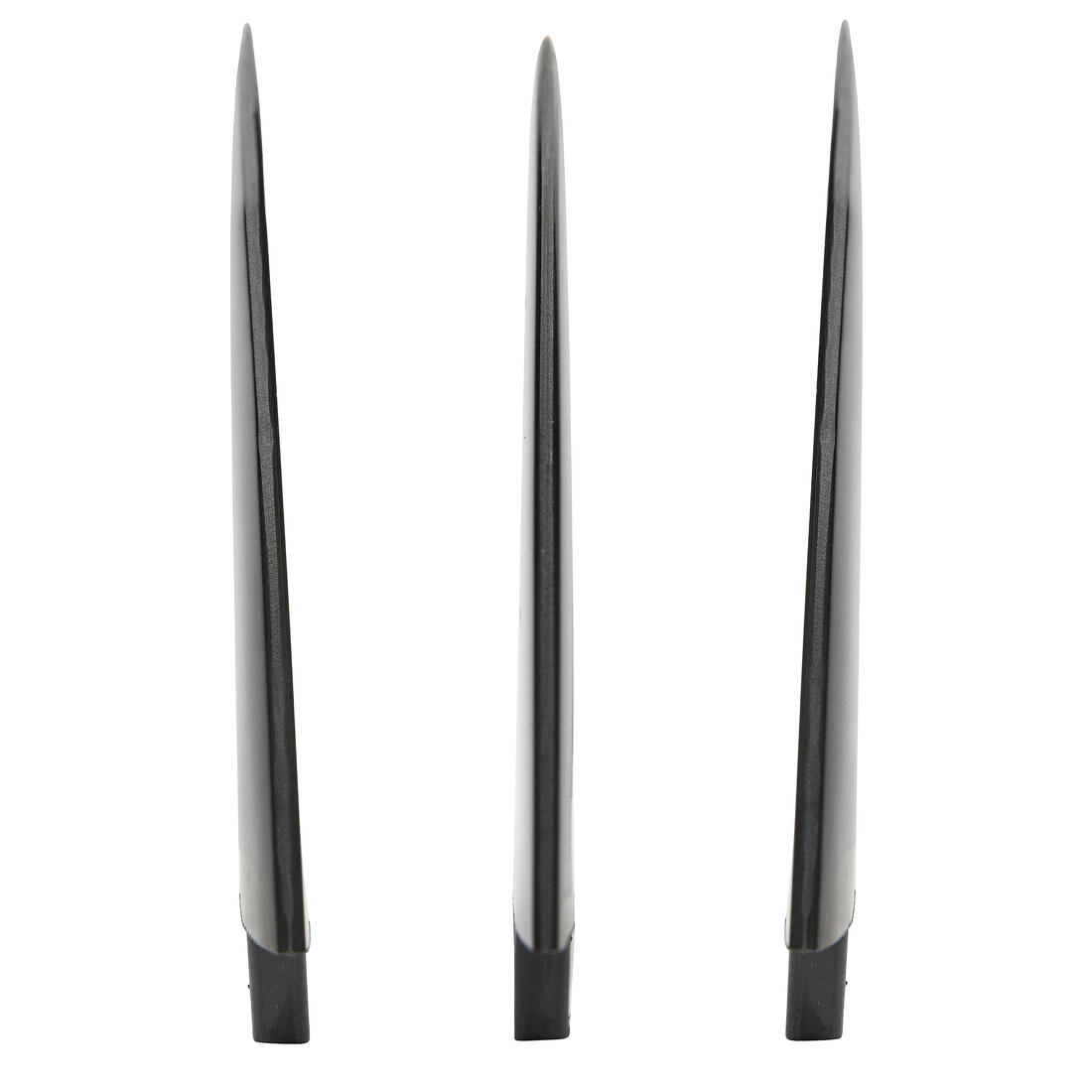 3 Ailerons noir compatibles boitiers FCS .